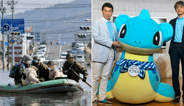 Lapras es nombrado embajador oficial de turismo en en zona japonesa afectada por el sismo y tsunami del año 2011.