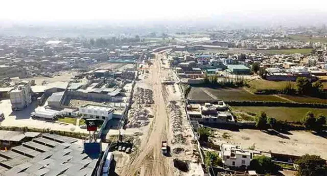 Arequipa: Trabajos en la Variante de Uchumayo acaban en agosto
