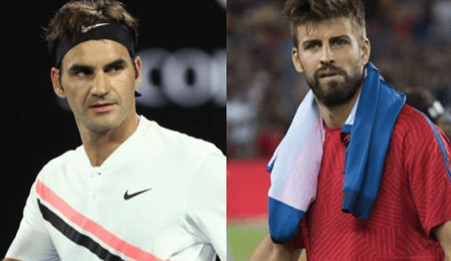 El tenso intercambio de palabras entre Roger Federer y Gerard Piqué