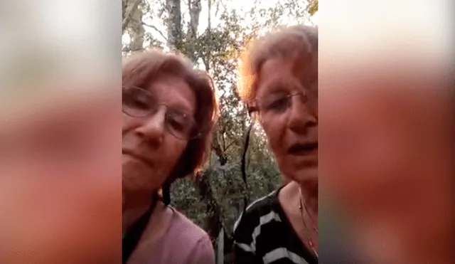 “Dormimos en el bosque colgadas de los árboles”, señala una de las ancianas en la peculiar grabación que ha causado furor en Facebook y otras redes