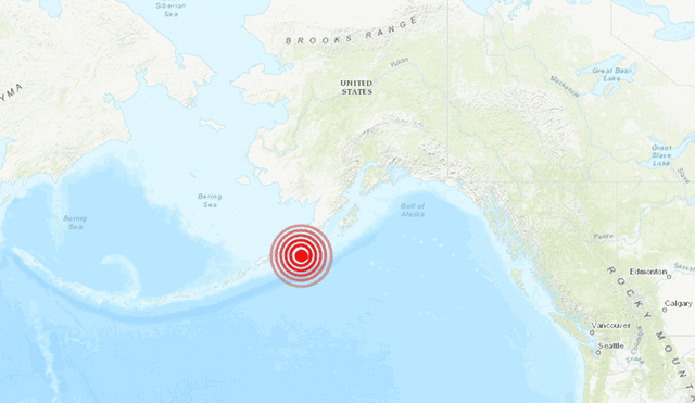 El temblor, con una profundidad de 10 kilómetros, tuvo su epicentro en el océano, a unos 98 kilómetros al sureste de la ciudad de Perryville.