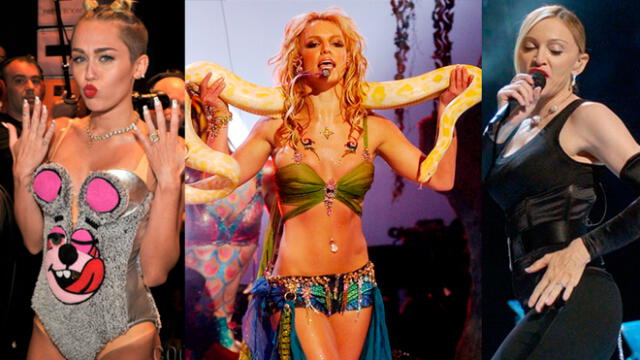 MTV VMAS: de Madonna a Miley Cyrus, los escándalos más recordados en la historia de los premios