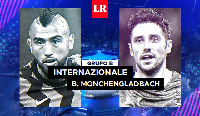 Inter y Borussia Monchengladbach se enfrentan en Milan por la Champions League. Foto: Composición de Gerson Cardoso/La República