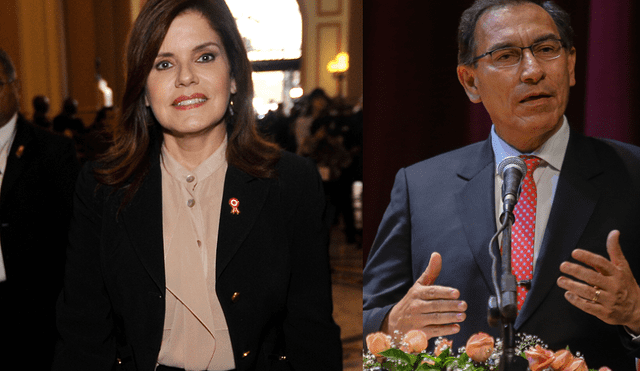 Mercedes Araoz reemplazará al presidente Vizcarra desde el lunes 