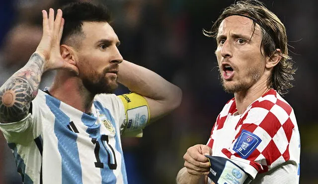 Lionel Messi y Luka Modric buscarán llevar a su equipo a la final del Mundial Qatar 2022. Foto: composición de La República/AFP