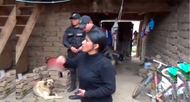 Cajamarca: mujer llamó a serenazgo para que su expareja no la agreda [VIDEO]