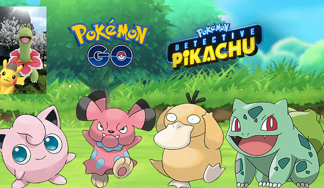 Pokémon GO: se anuncia evento basado en la película Detective Pikachu 