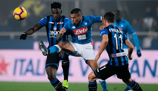 Los clubes de la Serie A de Italia, Napoli y Atalanta, disputarán un partido a las 13:00.