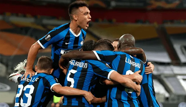 Inter goleó 5-0 al Shakhtar Donetsk y jugará la final de la Europa League ante el Sevilla. | Foto: EFE