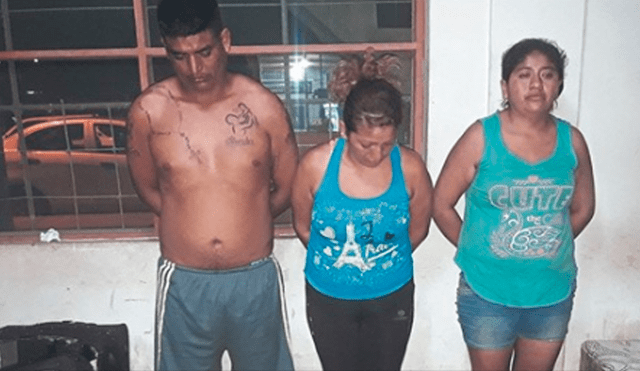 Vicky Masías Panta y sus hijos fueron sorprendidos en su vivienda en Pampa Grande.