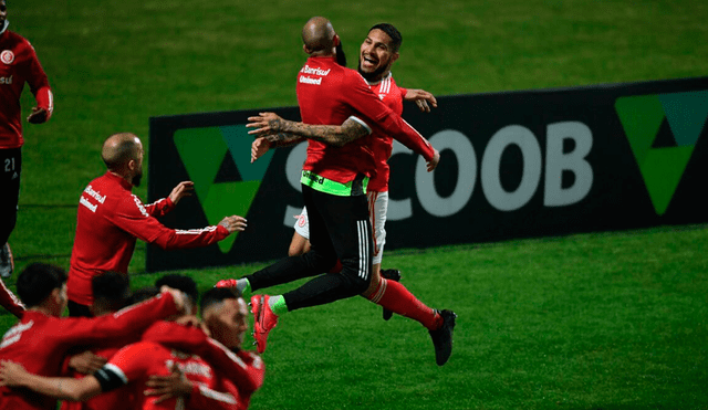 Paolo Guerrero debutó con gol en el inicio del Brasileirao 2020. (FOTO: Inter de Porto Alegre).