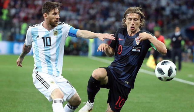 En el 2018, la selección europea goleó a Argentina 3-0 en el Mundial Rusia 2018. Foto: EFE.