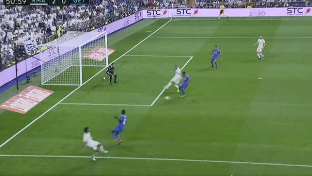Real Madrid vs Getafe EN VIVO ONLINE: el bombazo de Bale para el 2-0 por Liga Santander [VIDEO]