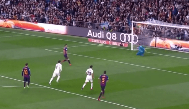 Real Madrid vs Barcelona: Luis Suárez definió a lo 'Panenka’ y decretó el 3-0 [VIDEO]