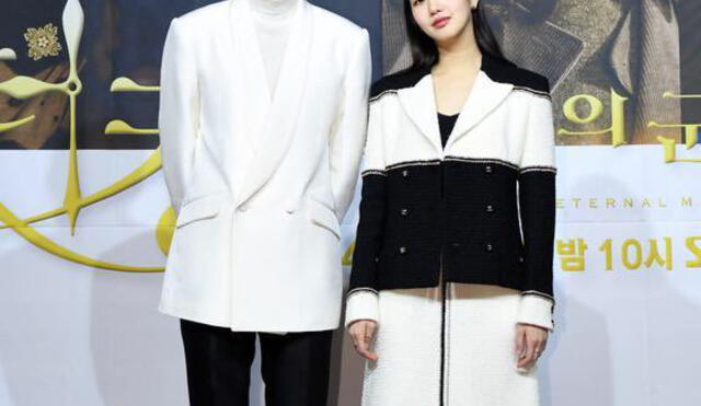 Lee Min Ho y Kim Go Eun.
