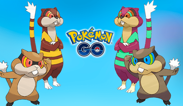 Patrat aparecerá en Huevos y de manera salvaje en Pokémon GO, con opción de shiny.