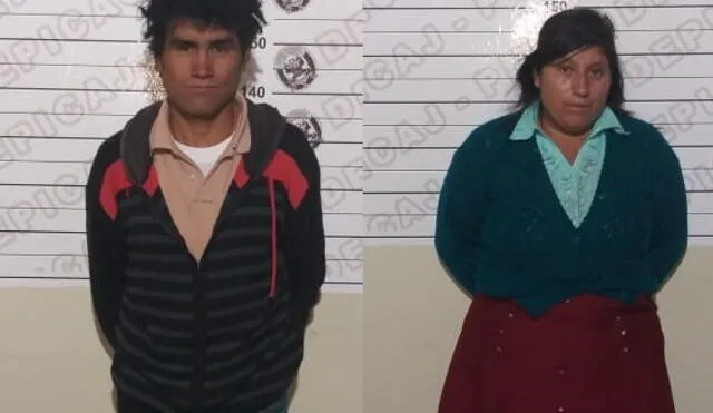 Pareja fue denunciada por asaltar a una mujer.