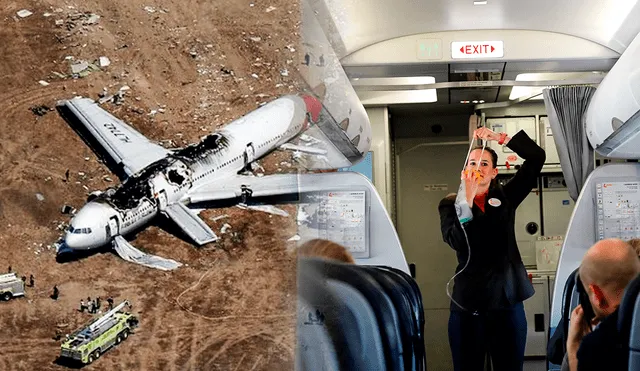 Un especialista en aviación revela un consejo que se debe seguir ante una emergencia en el avión para evitar una tragedia. Foto: composición LR/AFP
