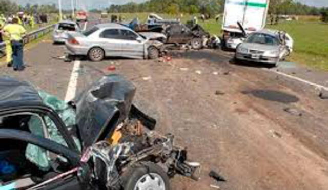 Más del 30% de siniestros y accidentes vehiculares ocurren los lunes y sabádos