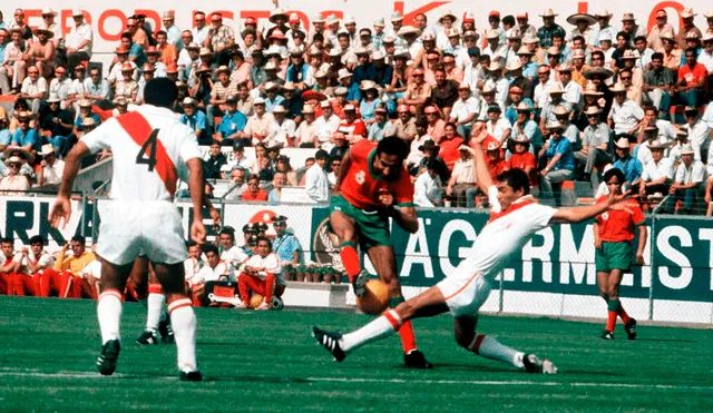 Selección peruana: Roberto Challe y su picardía en el Mundial México 70. Foto: Difusión.