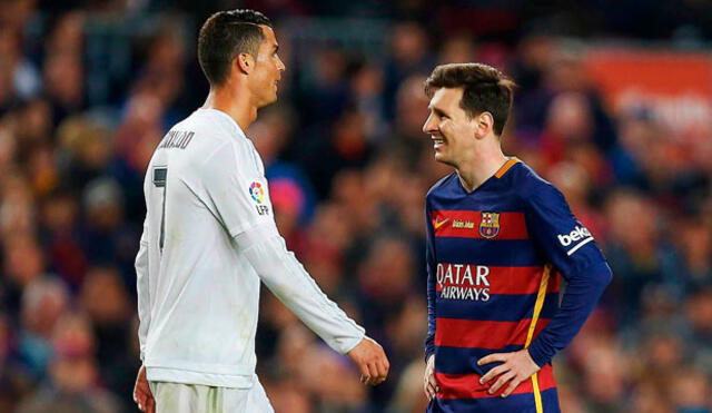Clásico de España 2016-17: el insólito beso entre Cristiano Ronaldo y Lionel Messi [FOTO]