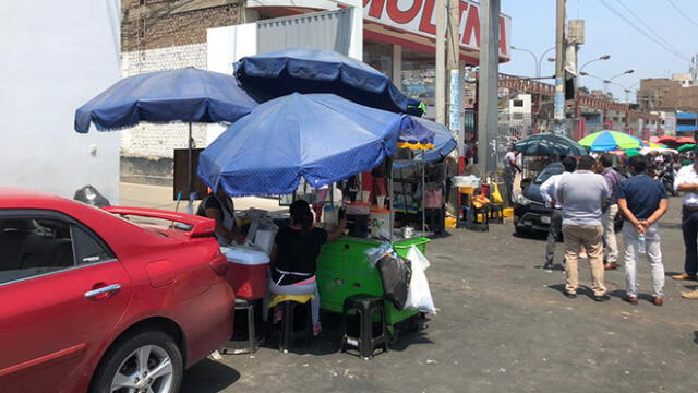 San Luis: ambulantes invaden vía pública [FOTOS]