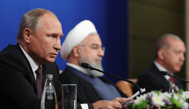 Vladimir Putin declara que Siria debe controlar nuevamente su territorio 