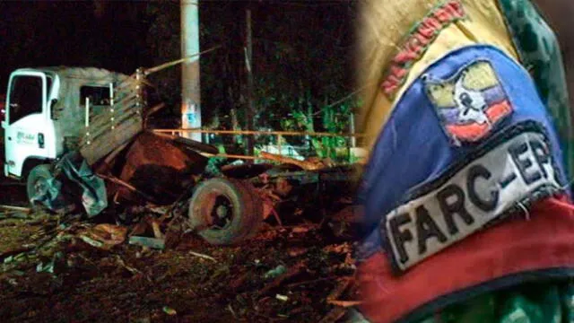 Atentado en el Cauca fue perpetrado por disidentes de las FARC, aseguran autoridades. Foto: Composición