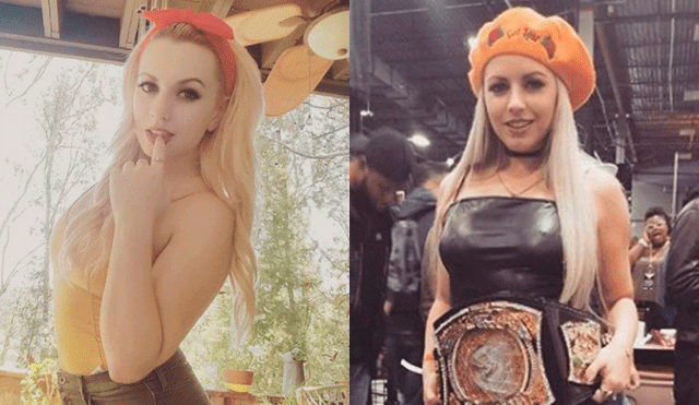 En Instagram, actriz porno Lexi Belle anuncia que quiere ser estrella de la WWE [FOTOS]