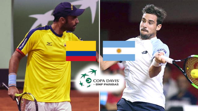 Copa Davis 2020: hora y canal para seguir EN VIVO el duelo entre Colombia vs. Argentina, por el pase al grupo mundial