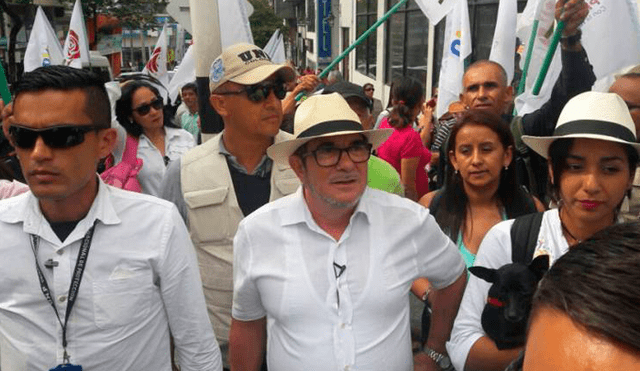 Colombia: insultan a ‘Timochenko’ en su primer acto de campaña [VIDEO]