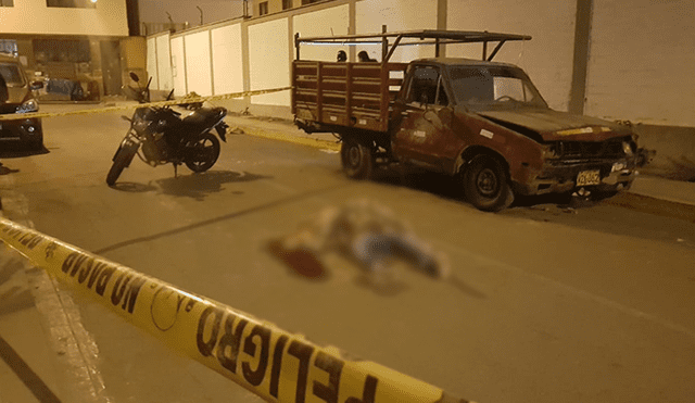 Un asesinato se registro en Los Olivos, cerca a condominios Tomas Valle. (Foto: Difusión)