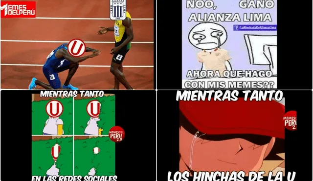 Usuarios de Facebook se burlaron de Universitario tras la victoria de Alianza Lima sobre Sport Huancayo.