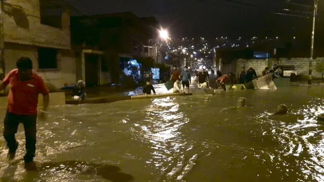 Moquegua y Tacna colapsan por las lluvias intensas