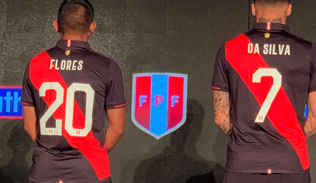 Edison Flores y Beto da Silva lucieron la camiseta alterna de la selección peruana [VIDEO]