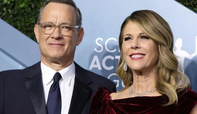 Tom Hanks y su esposa Rita Wilson padecieron de coronavirus. Foto: Reuters.