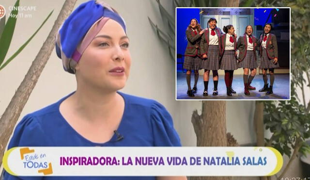 Natalia Salas habló sobre su regreso al teatro. Foto: captura de América TV