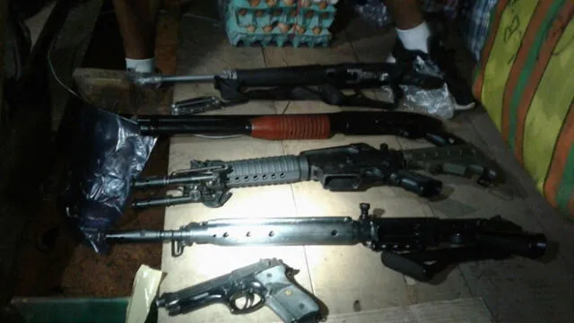 Iquitos: Capturan a sospechoso con armas de guerra destinadas al narcotráfico [VIDEO]