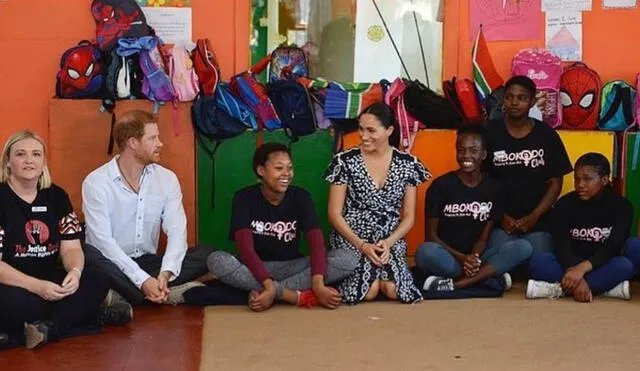 Meghan Markle y el príncipe Harry sorprenden en Sudáfrica