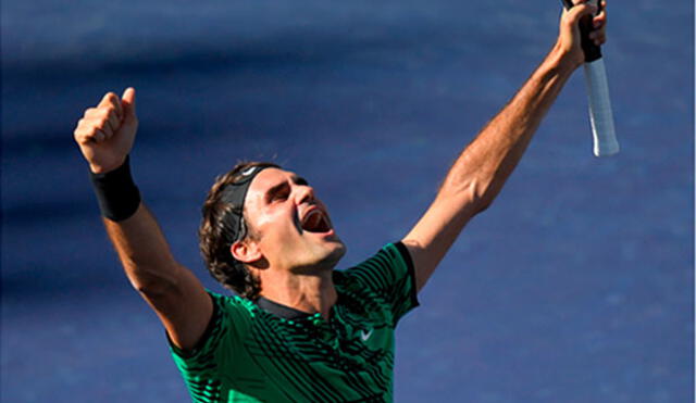 Roger Federer se coronó campeón en Indian Wells