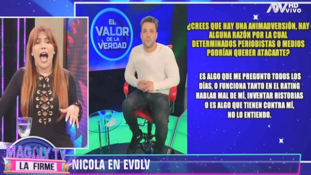 Magaly Medina a Nicola Porcella: “Quiso vender un amor de telenovela”