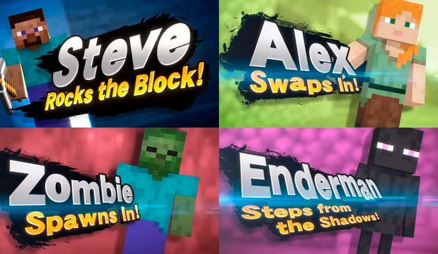 El mismo incluirá cuatro nuevos personajes del juego sandbox. Foto: Nintendo
