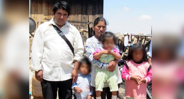 Esposos y sus tres hijos perdieron a su casa en el incendio ocurrido en febrero.
