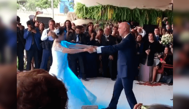 Milagros Leiva: así fue su primer baile con su flamante esposo [VIDEO]