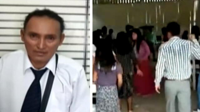 El pastor será denunciado por desacato a la autoridad. Foto: Captura TV Perú.
