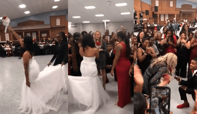 Facebook viral: novia interrumpe boda y ayuda a su hermano a pedirle matrimonio a su pareja