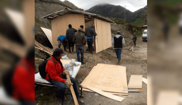 Entregan casetas para ronderos en Cajamarca