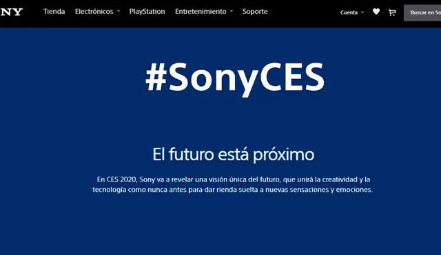 El anuncio oficial de Sony para CES 2020 señala grandes innovaciones para el futuro. Muchos señalan la PS5 como base de este discurso.