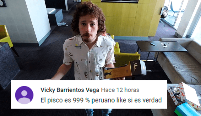 Vía YouTube: Miles de críticas ha vuelto a generar YouTuber Luisito tras lanzar un polémico comentario sobre pisco en visita a Chile [VIDEO] 