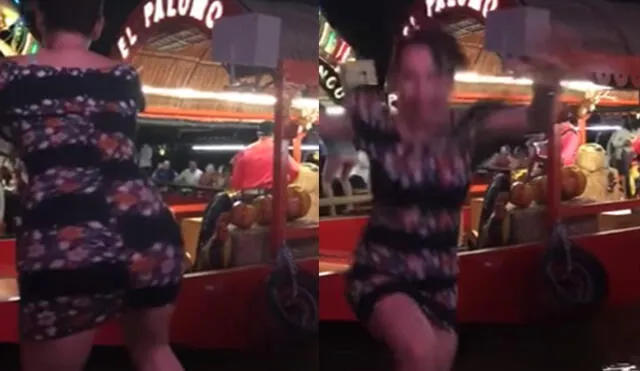 YouTube: #LadyTakaTaka baila twerking en fiesta, pero pasa la peor vergüenza por un mal movimiento